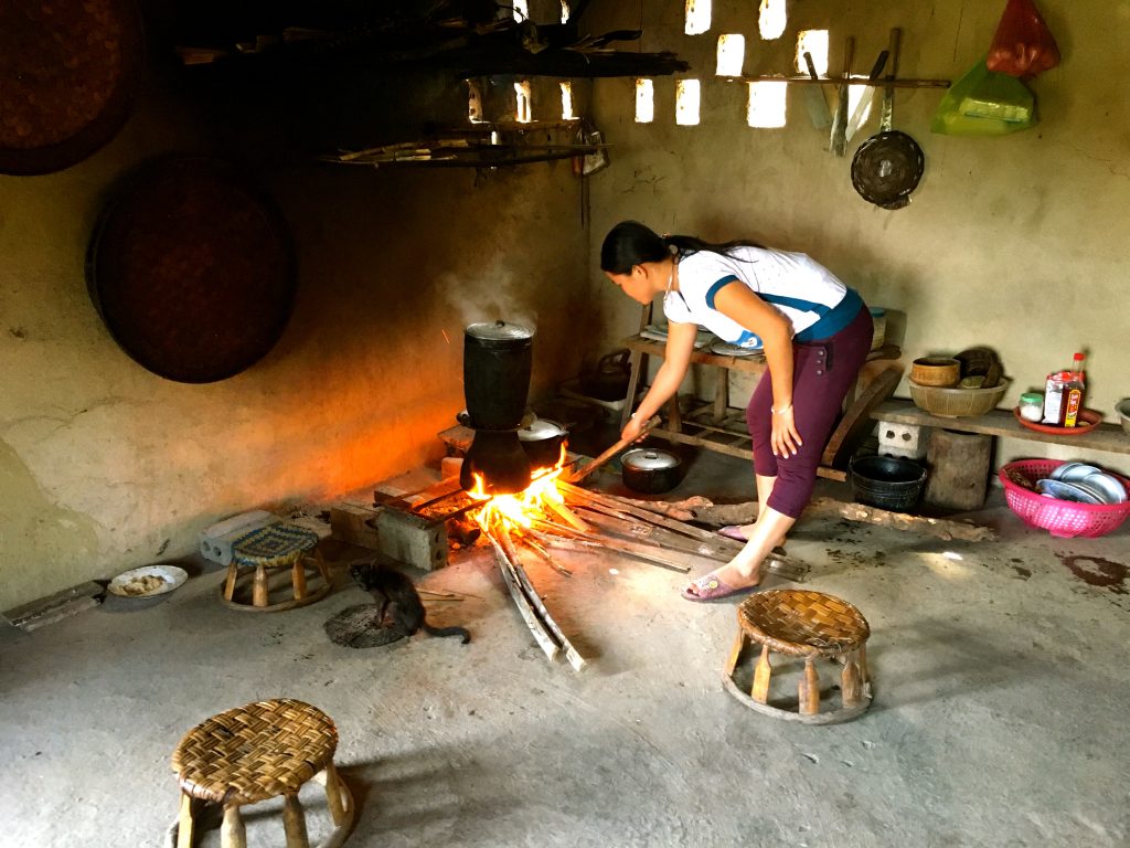 Cooking over an open fire is still an every day thing in most homes among this people group. The work of everyday life is hard, but they don’t know any other life - yet.