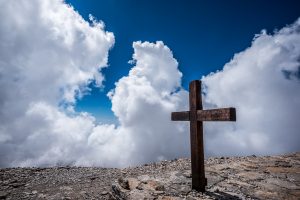 A short time later, she had a dream where she saw blood and in front of her a cross which she touched with her hand and held to her breast to embrace it.