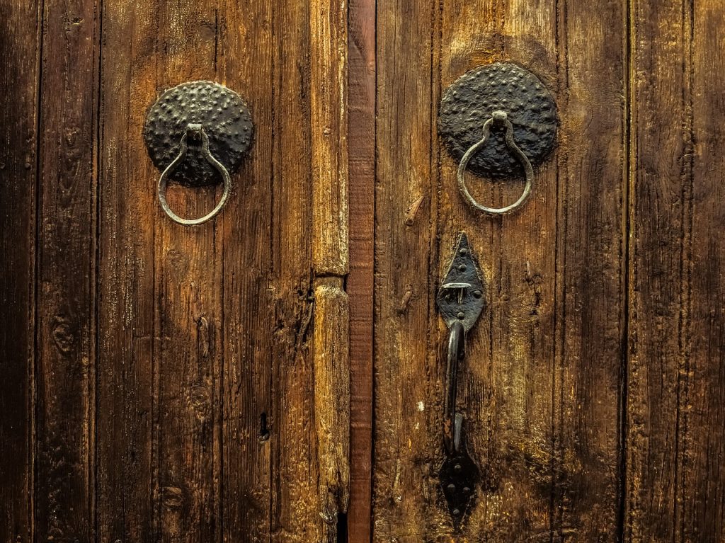 He dreamed he found Jesus behind a door.